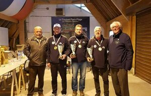 2018 - champions du pas de calais 
Dominique Mahieux , Jean luc Ponthou et François Pétolas