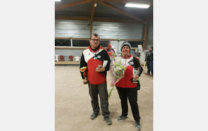 2018 - vice champions du pas de calais 
Jean Baude et Sophie Gelée