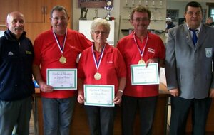 2011 - champions du pas de calais Vétérans
Raoul Collumeau,Nadine Ledet et Marc Lebreton
