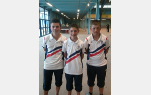 CHAMPIONS DE FRANCE CADETS 2013